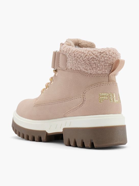 Čizme fila čipka-up ružičaste boje deichmann