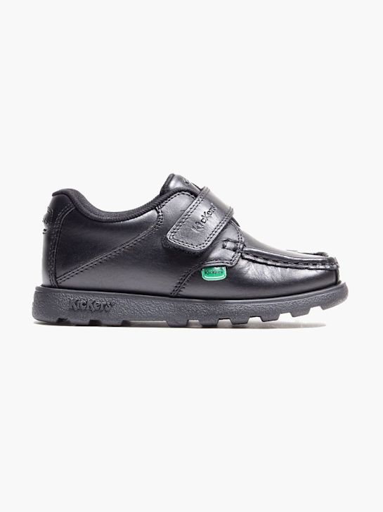 Školska cipele kickers na niskim petama crne boje deichmann