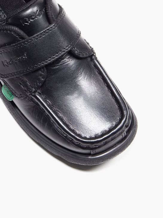 Školska cipele kickers na niskim petama crne boje deichmann