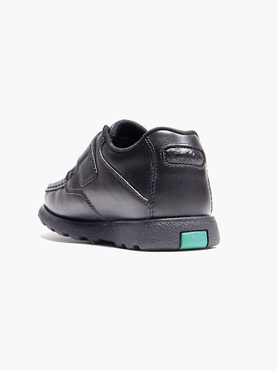 Školska cipele kickers na niskim petama crne boje deichmann