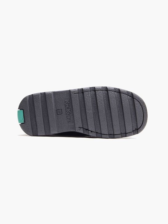 Školska cipele kickers na niskim petama crne boje deichmann