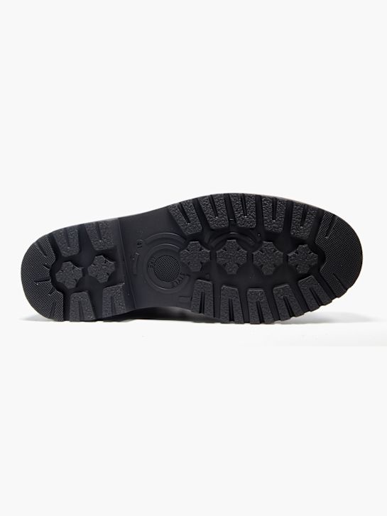 tenisice am shoe čipka-up crne boje deichmann