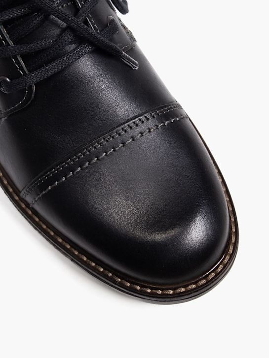 tenisice am shoe čipka-up crne boje deichmann