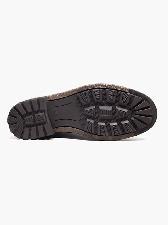 tenisice am shoe čipka-up crne boje deichmann