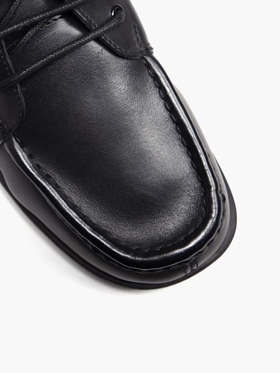 tenisice am shoe čipka-up crne boje deichmann