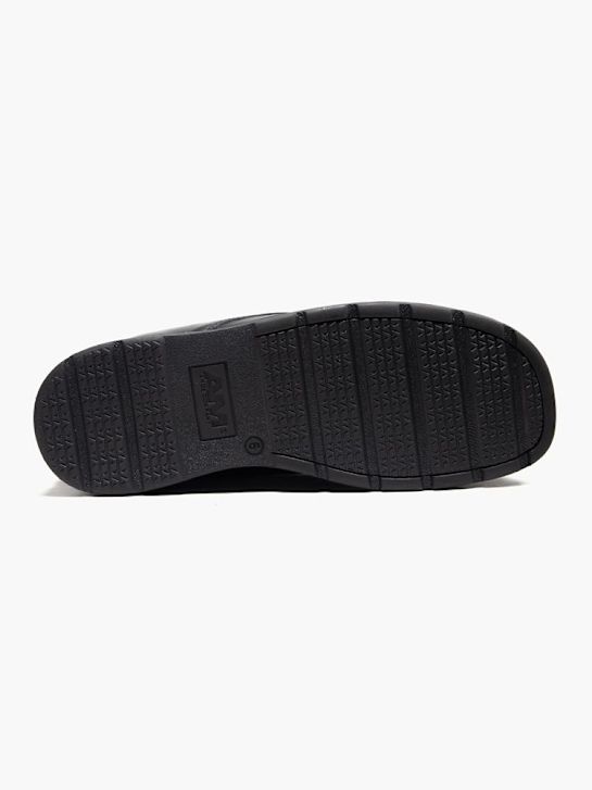 tenisice am shoe čipka-up crne boje deichmann