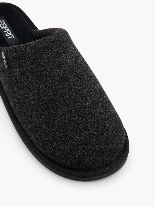kućne papuče esprit crne boje deichmann