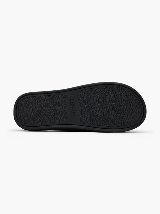 kućne papuče esprit crne boje deichmann