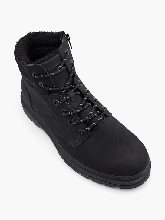 cipele landrover čipka-up crne boje deichmann