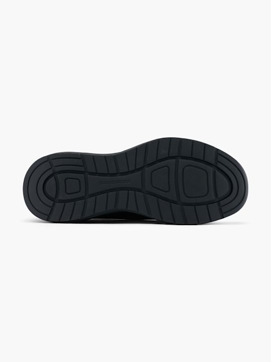 tenisice skechers venture ride swift fit slip-on trener crne boje deichmann