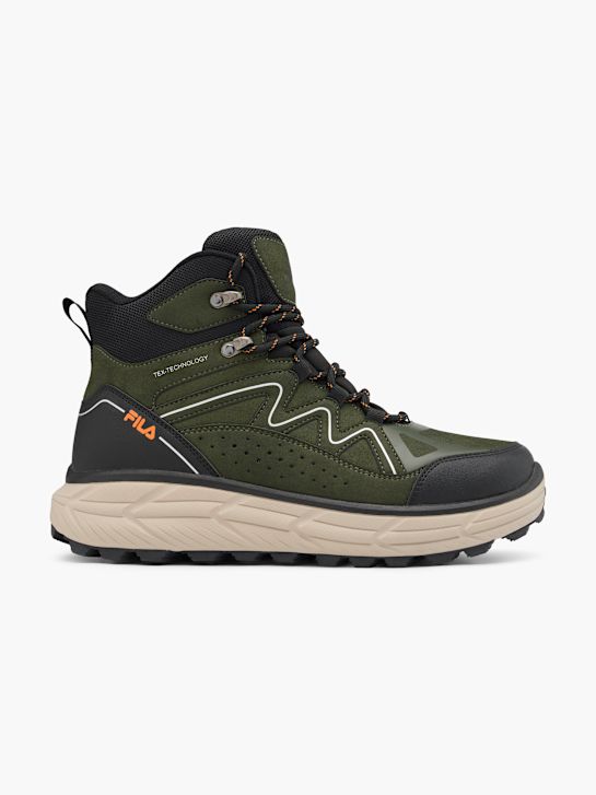 Čizme fila čipka-up maslinovog boje deichmann