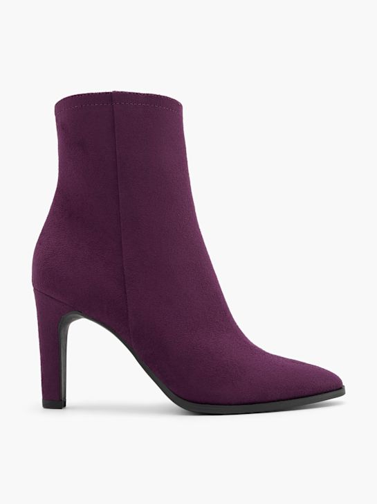 klasične čizme za modnu pistu ljubičaste boje deichmann