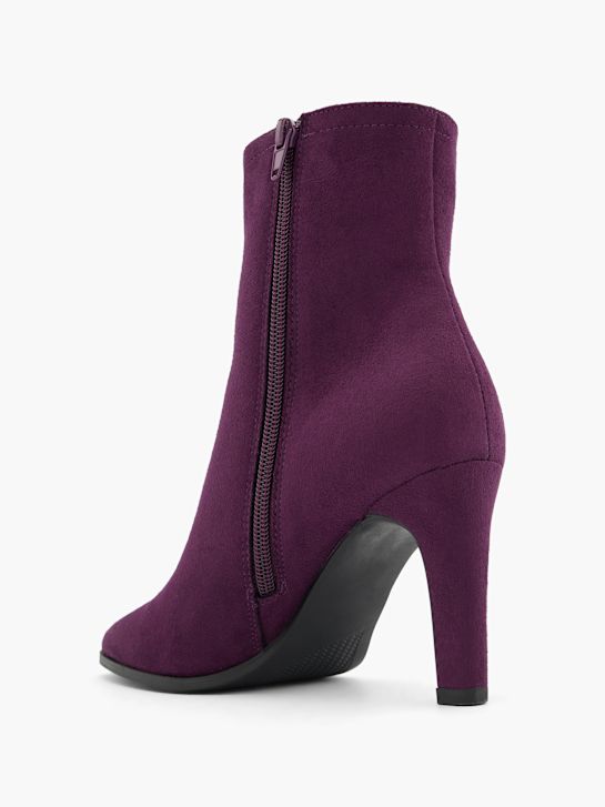 klasične čizme za modnu pistu ljubičaste boje deichmann