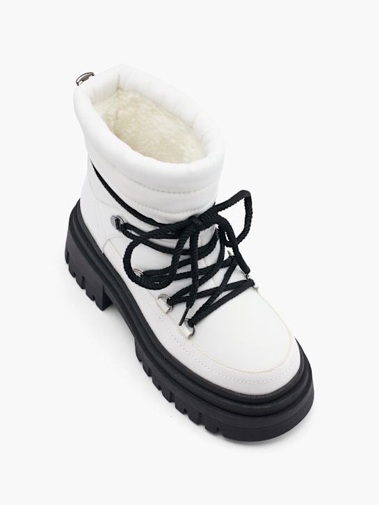 Подиумные cipele čipka-up bijele boje deichmann