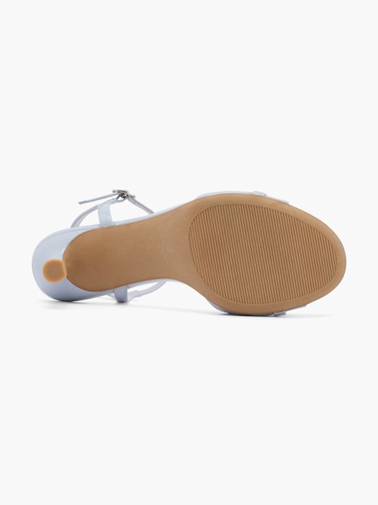 plave sandale na petu graceland deichmann