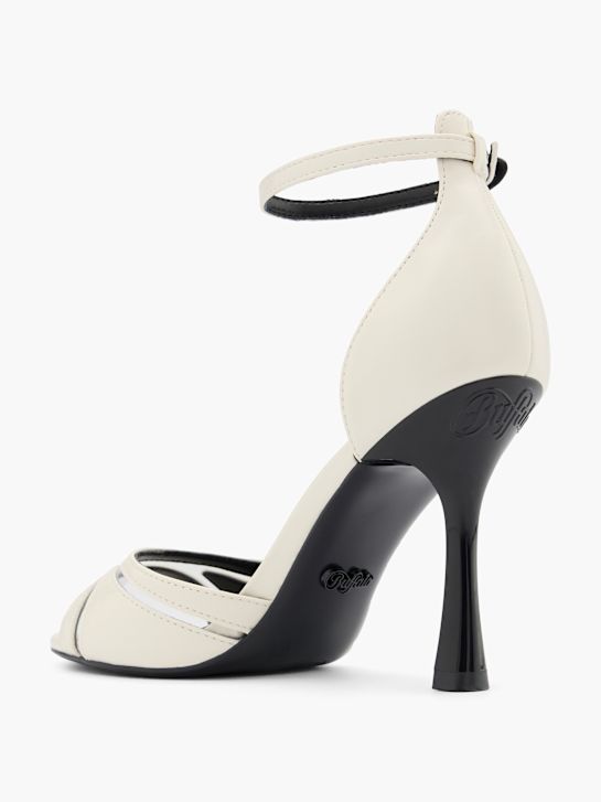 sandale na petu od buffalo offwhite deichmann
