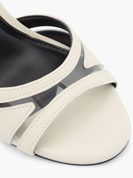 sandale na petu od buffalo offwhite deichmann