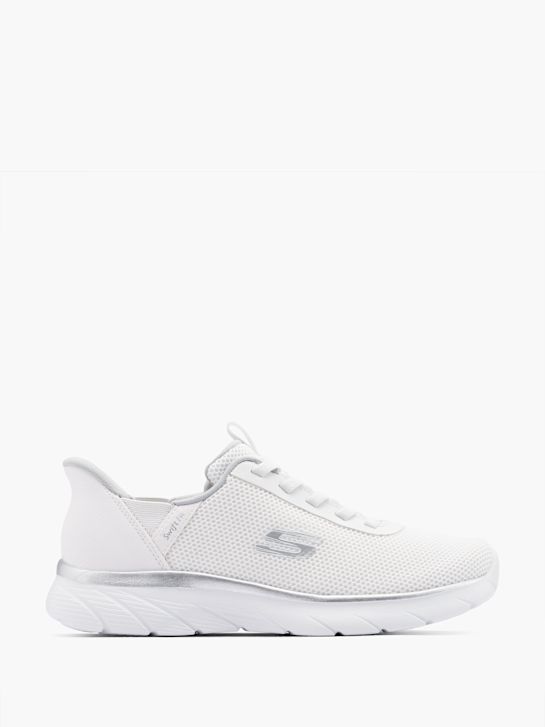 tenisice skechers swift fit sole provider slip-on trener bijele boje deichmann