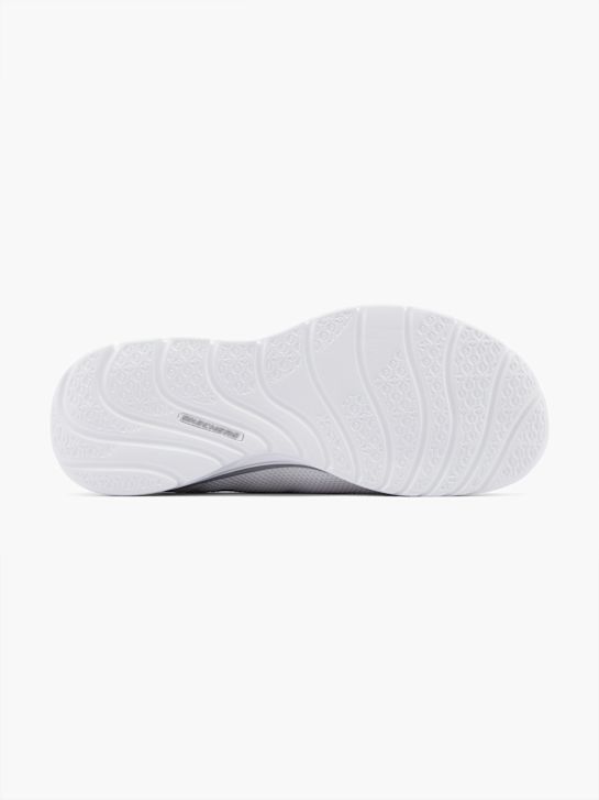 tenisice skechers swift fit sole provider slip-on trener bijele boje deichmann