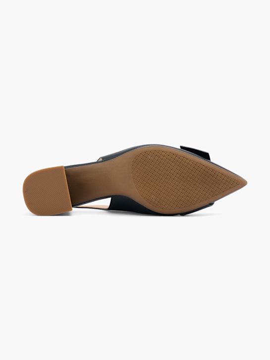 Подиумная босоножка na visoku petu crne boje deichmann