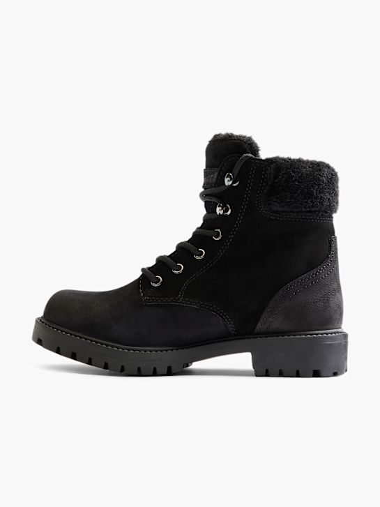 cipele landrover čipka-up crne boje deichmann