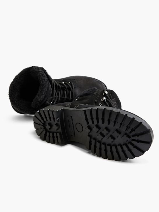 cipele landrover čipka-up crne boje deichmann